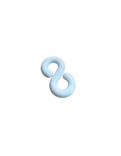 Kettinghaak wit 6 mm voor afzetketting, per 10 stuks kopen? Bestel nu!