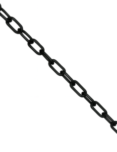 Kunststof afzetketting zwart 6 mm, zak van 25 m kopen? Bestel nu!