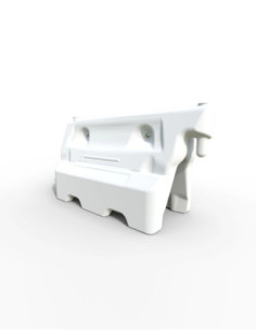 Kunststof vulbare waterbarrier wit 55+ liter kopen? Bestel nu!