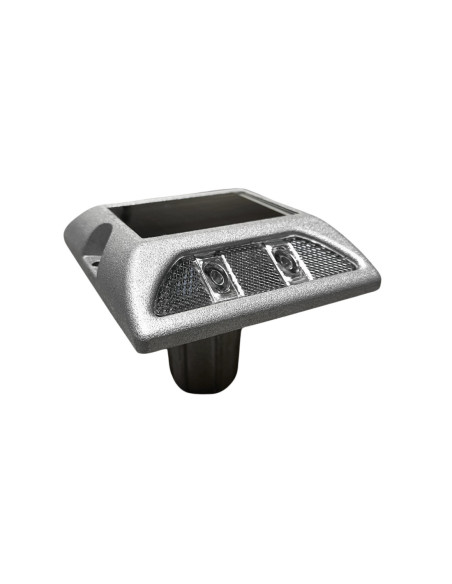 LED solar wegdekreflector wit/wit met aluminium behuizing kopen? Bestel nu!