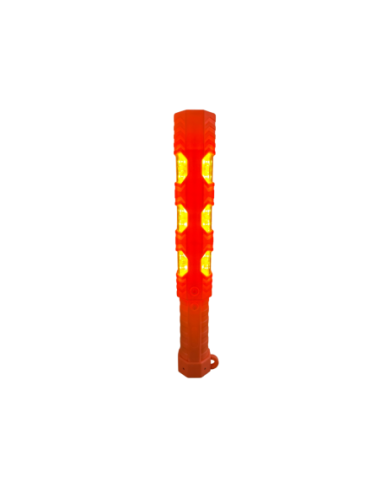 Verkeersregelaarslamp XL LED oranje met zaklampfunctie kopen? Bestel nu!