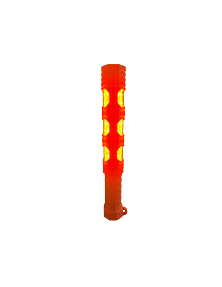 Verkeersregelaarslamp XL LED oranje met zaklampfunctie kopen? Bestel nu!