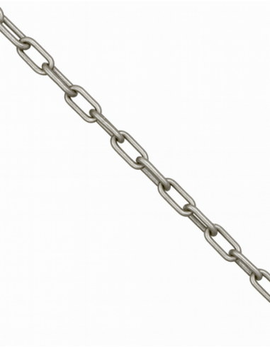Stalen afzetketting vuurverzinkt DIN 763, 6 x 42 mm, per 10 m kopen? Bestel nu!