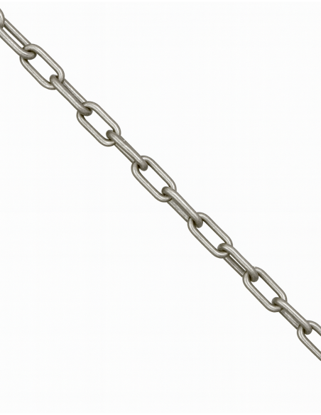 Stalen afzetketting vuurverzinkt DIN 763, 6 x 42 mm, per 10 m kopen? Bestel nu!
