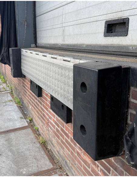 Rubberen stootblok voor laaddocks 500 x 250 x 140 mm kopen? Bestel nu!