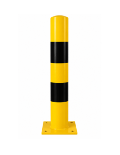 STORX stalen rampaal Ø159 x 1000 mm geel/zwart met voetplaat kopen? Bestel nu!