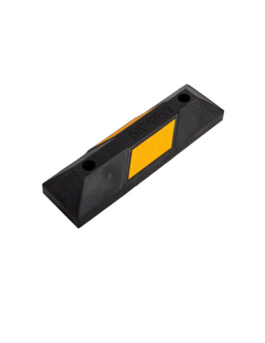 Varkensrug rubber 55 cm met gele reflectie kopen? Bestel nu!