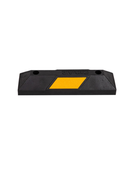 Varkensrug rubber 55 cm met gele reflectie kopen? Bestel nu!