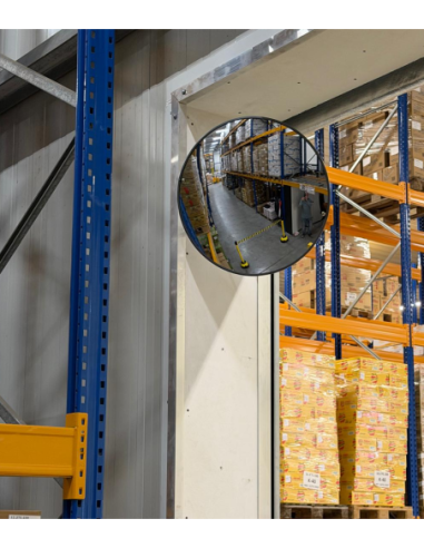 Verkeersspiegel indoor rond Ø40 cm met muurbeugel kopen? Bestel nu!