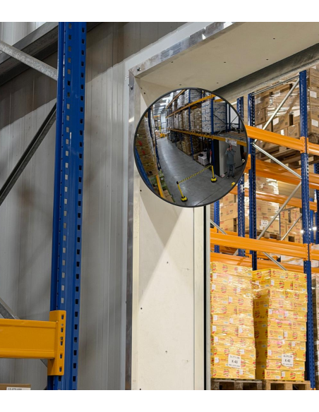 Verkeersspiegel indoor rond Ø70 cm met muurbeugel kopen? Bestel nu!