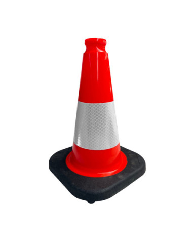 CONEX verzwaarde pion 30 cm oranje met reflecterende band kopen? Bestel nu!