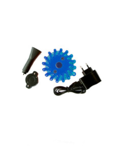 Megaflare LED-waarschuwingslicht blauw oplaadbaar kopen? Bestel nu!