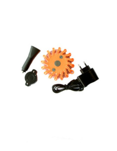 Waarschuwingslicht oranje LED oplaadbaar met magneet kopen? Bestel nu!