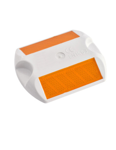 Wegdekreflector kunststof oranje/oranje (amber) kopen? Bestel nu!