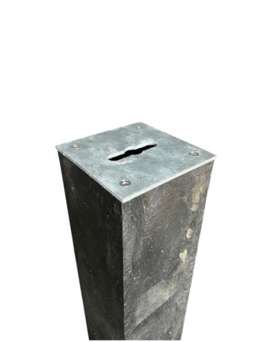 Afneembare diamantkoppaal van zwart kunststof met reflectiebandjes kopen? Bestel nu!