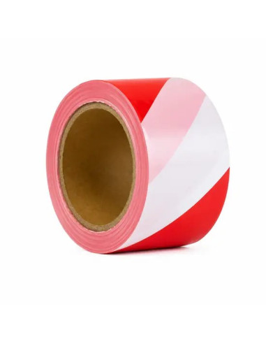 Mexxo afzetlint rood/wit 100 meter 50 micron kopen? Bestel nu!