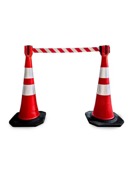 Mexxo Afzetlinthouder voor verkeerspion 2 stuks - Rood/wit kopen? Bestel nu!