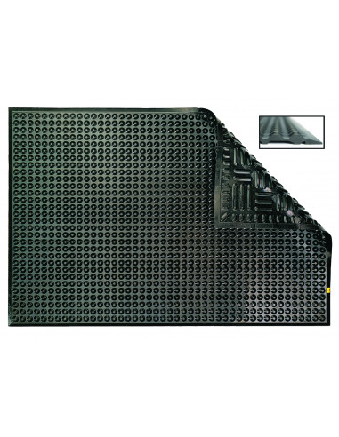 Ergomat Nitril Conductive, 60 X 90, Zwart