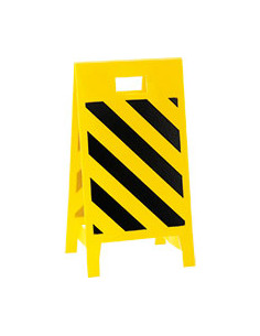 Waarschuwingsstand, geel/zwart, ASR