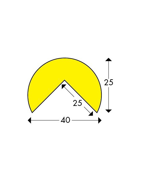 Stootrand hoekbeschermer Type A