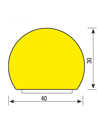 Stootrand vlakbeschermingsprofiel Type C