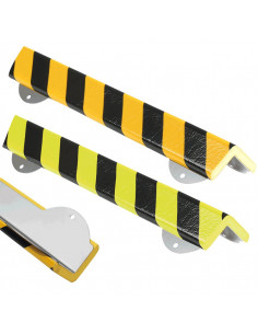 Knuffi stootrand type H+ met RVS onderkant