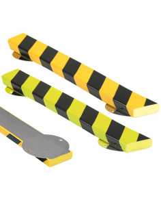 Knuffi stootrand type S met RVS onderkant