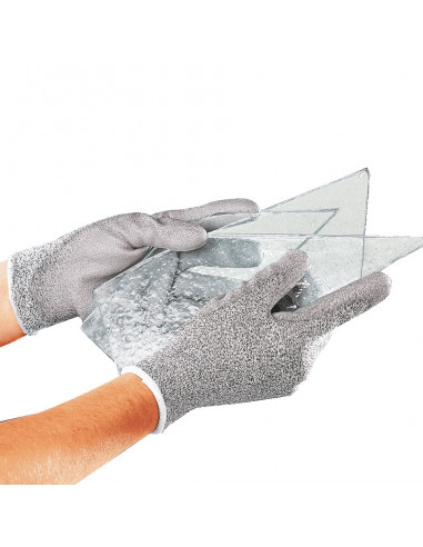 ESV WORK CutKnit Grey Snijbestendige handschoen, grijs