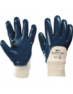 Nitril handschoen ESV WORK SecuTril® Blue Versie A