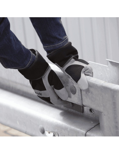 Kunstleren werkhandschoen ESV WORK SecuGrip® CS 