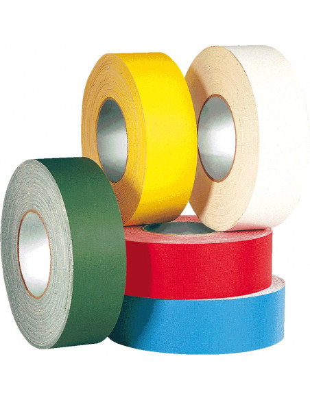 Watervaste tape - textiel - 50 meter op rol - verschillende kleuren