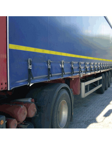 Oralite reflecterende tape - 12,5 meter per rol - rood wit geel