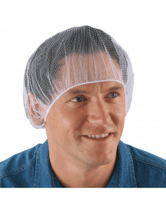 ESV WORK haarnetje met elastiek, nylon, 100 stuks, one-size, hoofdbescherming