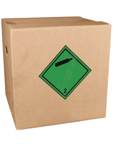 ADR sticker klasse 2.2 ‘Niet brandbaar gas’ zeewaterbestendig op rol (500 stuks)