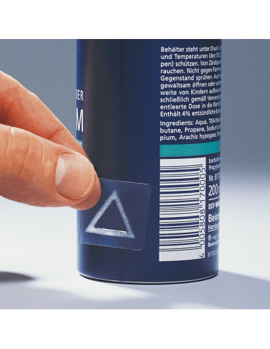 ADR sticker tasbare gevaarlijke stoffen, transparant op rol