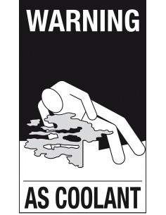 ADR sticker 'Pas op (zelfbeschrijven)' zeewaterbestendig 