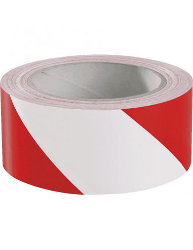 Traffic markeringstape rood wit voor asfalt 