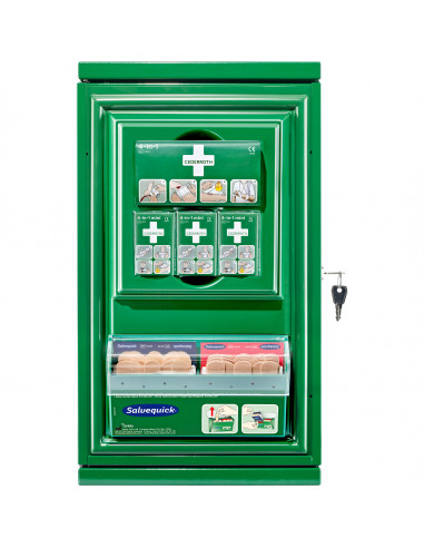 Cederroth mini EHBO kast, groen