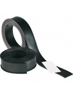 Magnetisch C-profiel voor papierstroken, 50 meter op rol