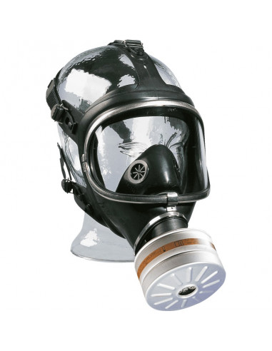 Dräger volgelaatsmasker Panorama Nova op paspop inclusief filter