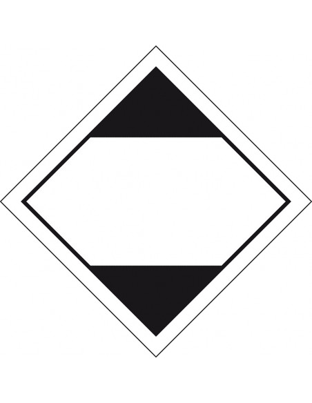 ADR sticker beperkte hoeveelheden met reflecterende rand, 500 op rol