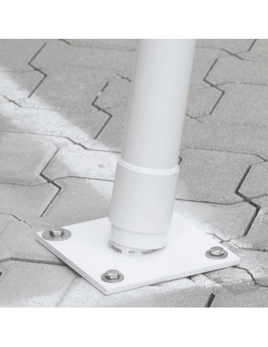 Flexibele afzetpaal Flex, rood wit