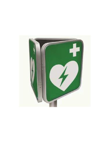 3D AED bord, aluminium DOR, E010