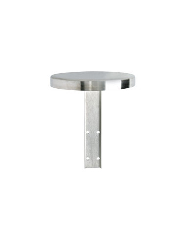 Regendak voor Wandasbak, rvs, Ø 190 mm