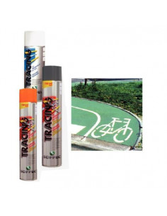 Markeerverf voor binnen/buiten rood 500ml