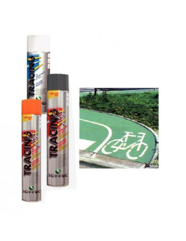 Markeerverf voor binnen/buiten rood 500ml