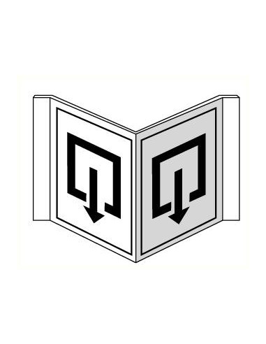 Uitgang pvc panoramisch 400 x 200 mm