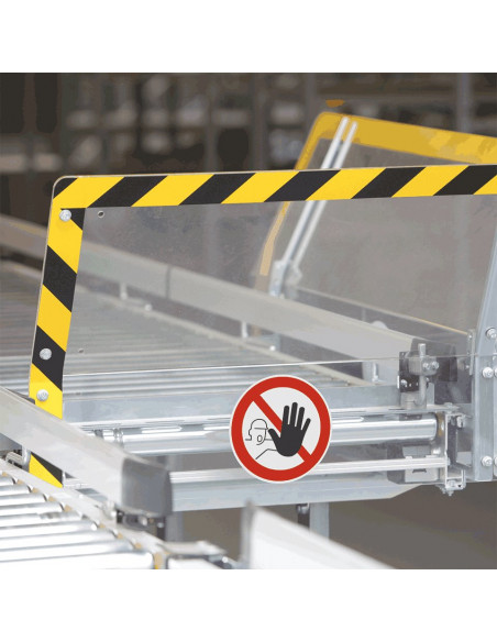 Verboden toegang voor onbevoegden bord, aluminium, rood wit, pictogram verboden toegang voor onbevoegden, rond, ISO 7010