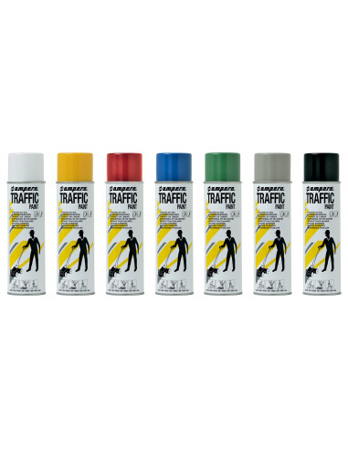 Ampere Traffic paint markeerverf, groen, 500 ml