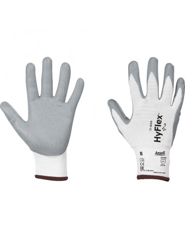 Ansell HyFlex 11-800 Nylon/nitril handschoen